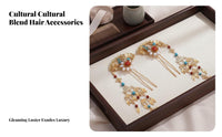Traditional Chinese Attire Hair Accessory Set Gold-Plated Chinese Traditional Chinese Attire Hair Accessory Set Traditional