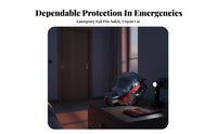Fire Escape Hood Multi-Layer Filtration Fire Escape Mask Quick Donning for Home