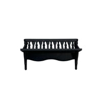 Balustrade Railing Dollhouse Balcony Shelf Turned Spindles 1:12 Scale Shelf Curved Brackets