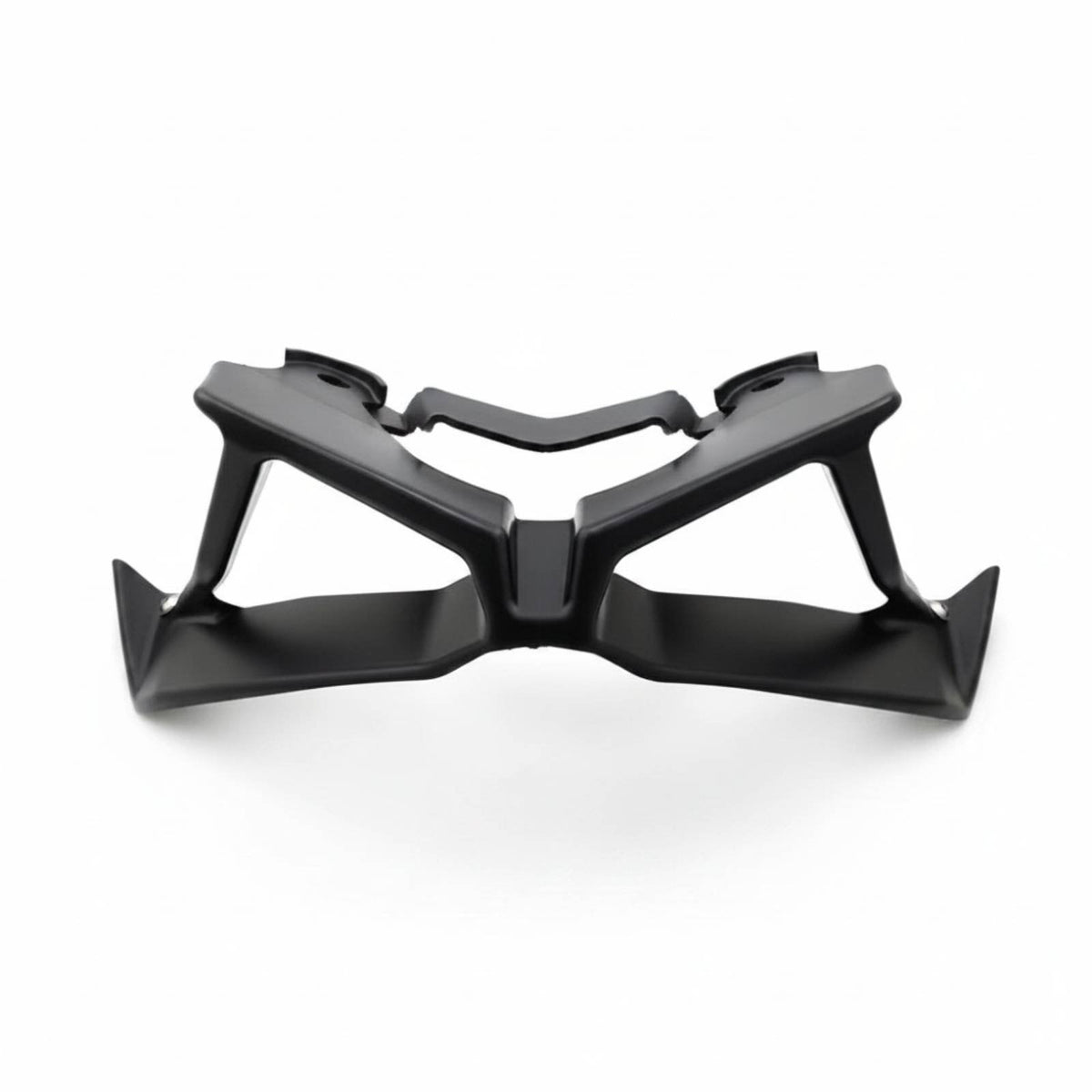 Sporty Look Motorcycle Chin Spoiler Aggressive Styling Headlight Lower Fairing Aerodynamic Design Headlight Chin Spoiler