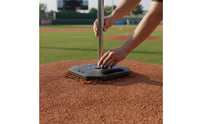 Outdoor Baseball Batting Tee Sturdy Batting Tee Component Heavy Duty Stand Stable for Driveway Practice