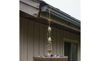 Bee-Themed Rain Chain Weather-Resistant Playful Raindrop Chain Rust-Resistant Rainwater Collector for Gardeners, Homeowners