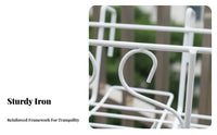 Balcony Railing Hanging space-saving rackSaving blossom Box Holder Easy Installation
