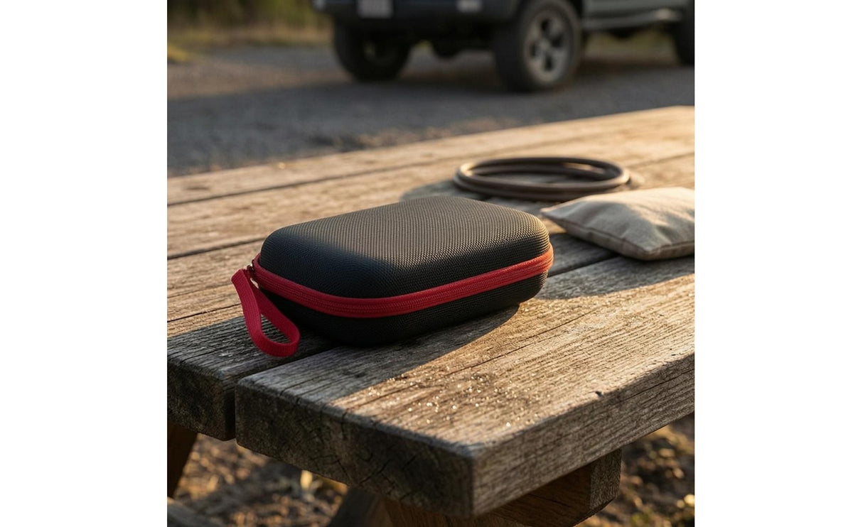 Air Pump Case Shockproof Portable Pump Case Lightweight Zippered Bag