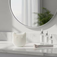 Odor Neutralizer with Cat Head Shape Cute Flameless Aroma Odor Neutralizer Decorative for Bathrooms