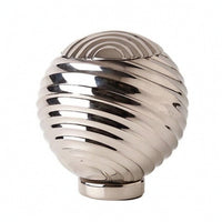 Lidded Jar Ornamental Container Glossy for Coffee Table