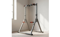 Indoor Workout Chin-up and Press Station Full Body Training Chin-up and Press Stand Stable Base Multi-Grip Power Frame Heavy-Duty for Adults, Beginners, Apartment