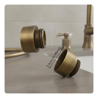 Antique Bronze Shower Hose Adapter Faucet Connector Heavy Duty Plumbing Hardware for Kitchen