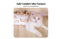 C Single Substitute Cat Spay Recovery Suit Breathable Material Feline Recovery Garment Soft Material for Kittens, Home, Indoor, Weaning