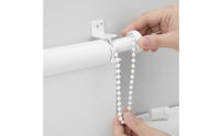 2 Pieces Replacement Roller Blind Clutch with Bead Chain Easy to Install Roller Blind Mechanism with Chain Thickened Hardware Slimline for Renters