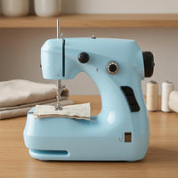 Two-speedSpeed Compact Sewing Machine Backward Stitching Tabletop Sewing Machine Stitch Selection Markings for DIY Handcraft