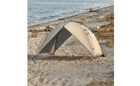 Beach Shelter Tent Portable Arch Tent Easy Carry Bag Coastal Shelter Canopy for Camping