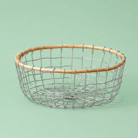 Egg Holder Storage Basket for Kitchen, Fruit for Minimalist Display, with Ventilation Design