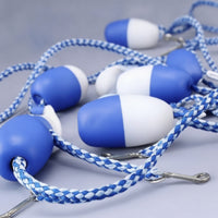 Pool Lane Rope with Buoy Markers Floating Pool Lane Rope with Floats Safety Buoy Line Long-Lasting Heavy-Duty for Training Pools