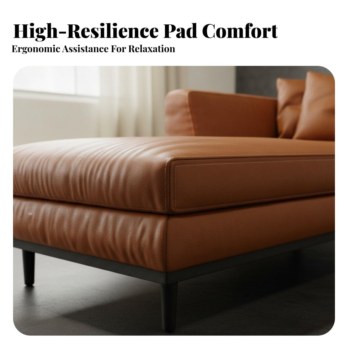 sweepd Lounge Chair Luxury aesthetic sweepd Chaise Lounge Designer Look Living Room Furniture for Hoteliers, Residential Customers, Bedroom, Relaxation, perusing corner