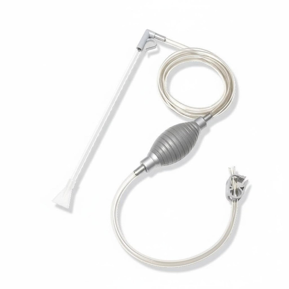 Siphon Vacuum Efficient Water Removal Controlled Drain Speed for Aquariums