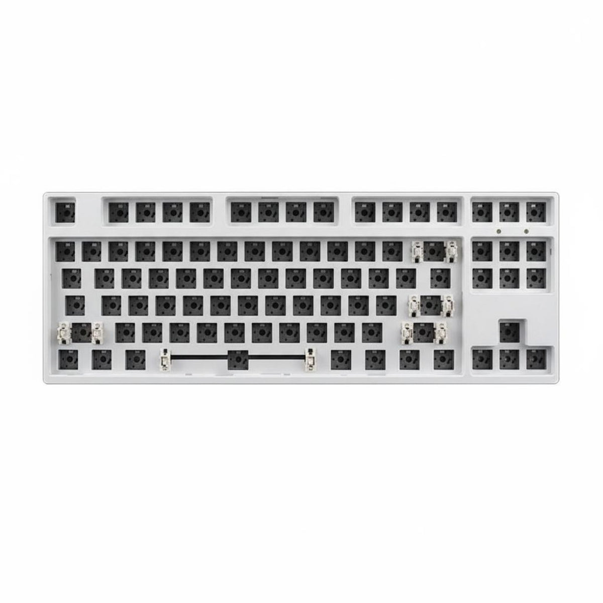 DIY Customization 87 Key Mechanical Keyboard Kit Built-in Battery Computer Peripheral Tri-Mode Connection for Gamers