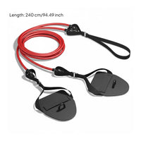 Swimming Resistance Bands Portable Swimming Resistance Cord Swim Stroke Training Band for Home, Gym