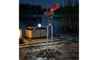 Tightening Knob Adjustable Fishing Rod Bracket Automatic Release Self-Locking Rod Clamp Metal and Plastic Fishing Pole Holder