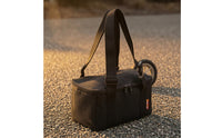 Rectangular Car Stop Device Bag Black Zippered Storage Bag Soft-Sided Lightweight