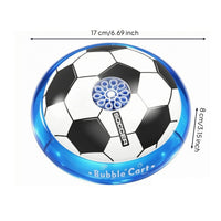 Bubble Soccer Car Translucent Circular Band Football Bubble Toy Car Kids Plaything Light and Sound 2.4G