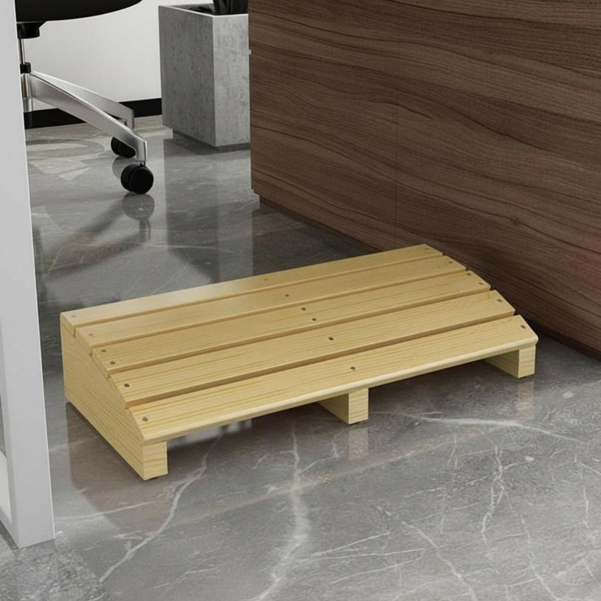 Angled Foot Board Multi-Purpose Footstool Multipurpose for Under Desk, Students