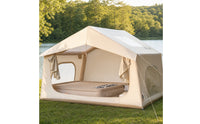 Inflatable Tent One-Button Inflatable Shelter Quick Setup Shelter for Campers, Families, Camping, Comfort Camping, Backyard Sleepovers