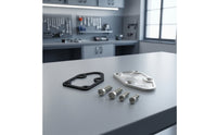 Petrol Pump Block-off Plate with Gasket Aluminum Petrol Pump Block-off Plate Billet-Style