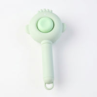 Cat Brush and Pet Hair Remover for Long Haired Dogs, Self Cleaning Dog Brush with Release Button, Gentle on Skin Hair Comb, Cleaning Pet Tool