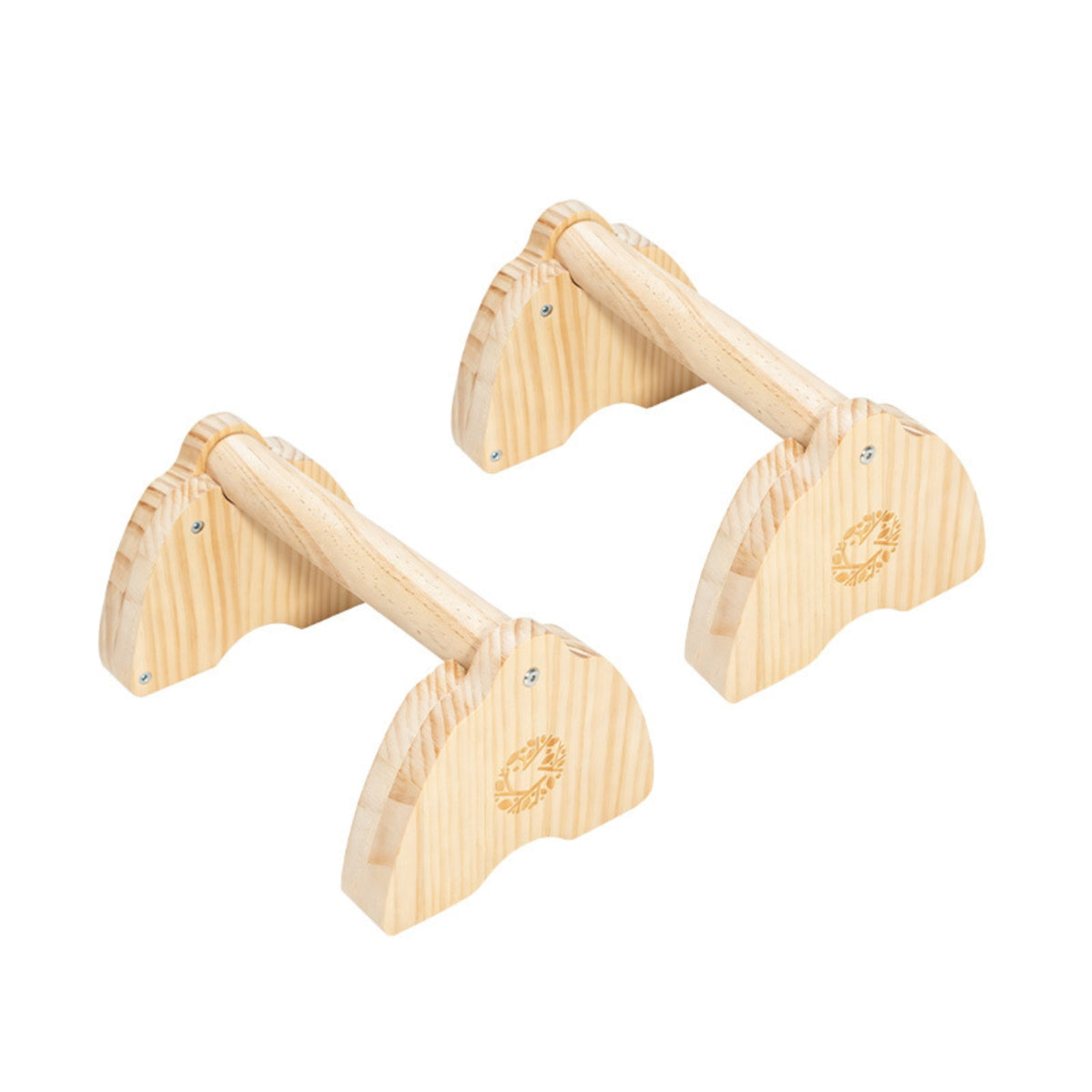 Wood Pushup Bars Wooden Wood Pushup Bars Compact Handles for Fitness Enthusiasts