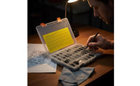 O Seal Kit Case Transparent Compartment Box with Dividers Portable for Plumbers, Mechanics, Plumbing Repair, Workshop