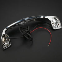 LED Rear Assembly Clear Lens Motorcycle Rear Lamp Assembly Wired Leads Motorcycle