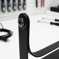 360-Degree Rotation Two-wayAxis Display Device Stand Stable Metal Display Device Mount Portable Display Hardware Compact