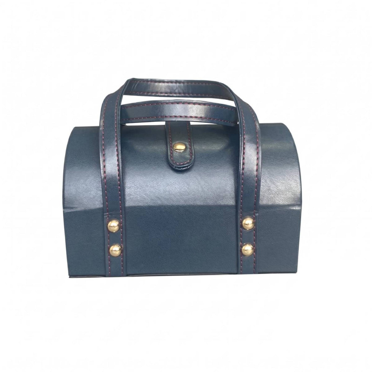 PU Leather Bracelet Box 7 Slots Bracelet Storage Box Handbag Style Mobile Jewelry Storage Case