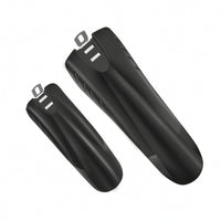 Child Bike Mudguard Set Black Kids Cycle Mudguards Child Bike Fenders Easy to Install Mudguards with Mounting Tabs Curved