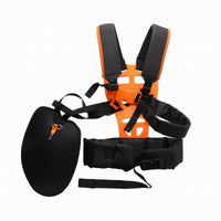 Chest Connection Brush Cutter Harness Metal Hook Grass Trimmer Harness Reinforced String Trimmer Strap Handsunrestricted for Landscapers, Gardeners, Yard Work