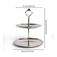 Mirrored Finish Desktop Storage Rack Multi-Use Jewelry Organizer Stand with Tray Sleek Jewelry Display with Tray Vertical for Teens, Desk