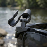 TAC Lenses Hat Brim Sunglasses Clip UV400 Protection Attach-on Polarized Sunglasses Folding Clips Eyewear Lightweight