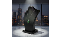 Necklace Display Bust Elegant Design Jewelry Bust Display Mannequin Neck Stand Stable Base Necklace Chain Organizer