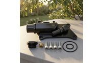 Coolant Housing with Straight Inlet Compatible Component for Engine Bay