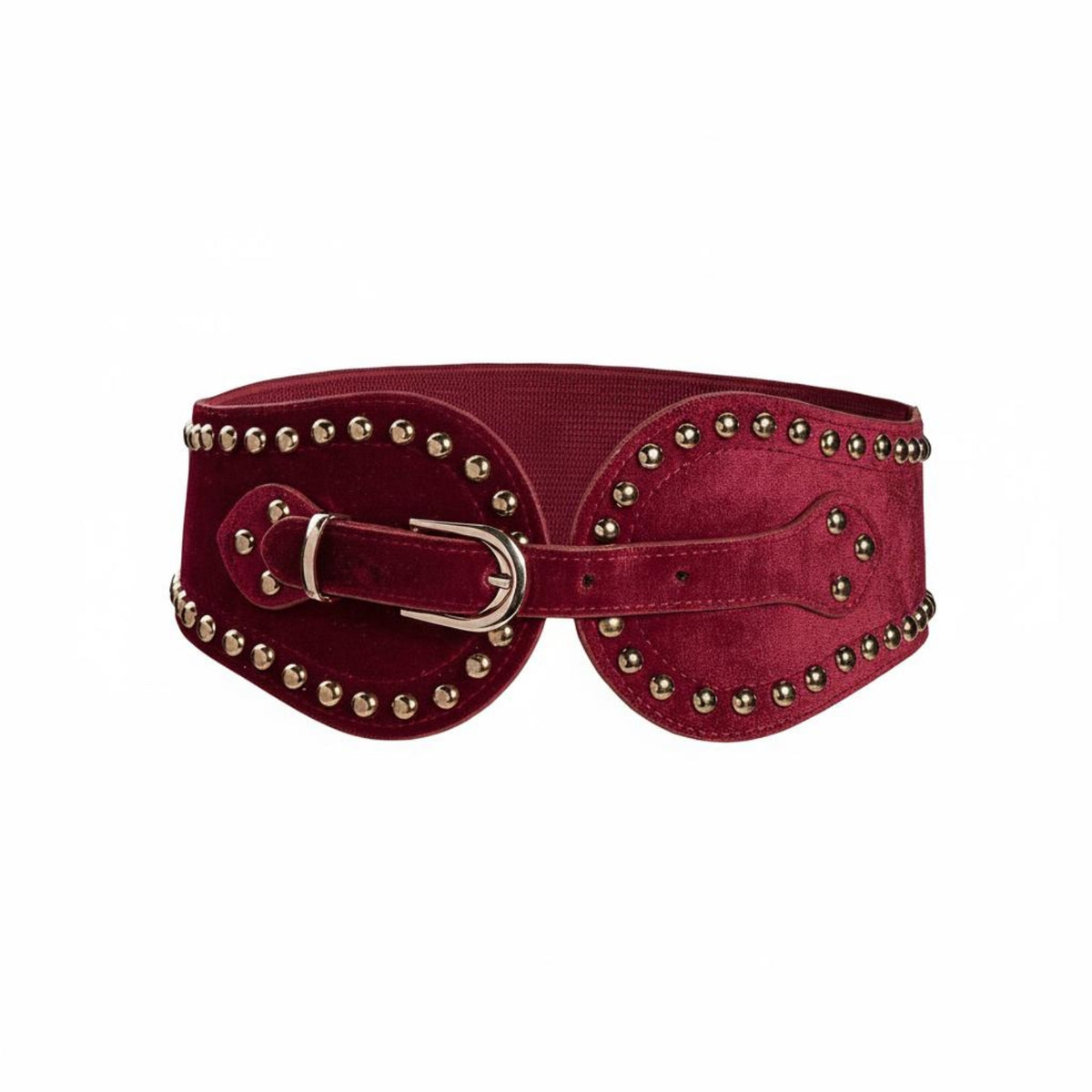 Wide Elastic Waist Belt Soft Touch Suede Waist Belt Fashion Accessory for Outfit Styling, Daily Wear