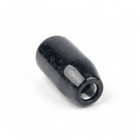 Adapter Sleeves Threaded Gear Selector Knob Woven-Look Carbon Fiber Gear Selector Knob