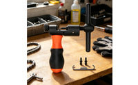 Chain Breaker Screw-Driven Chain Splitter Versatile Tool for Cyclists, Mechanics, Bike Repair