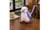 Bird Purse Lightweight Fuzzy Animal Crossbody Purse Compact Fuzzy Bag for Girls