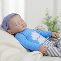 Reborn Baby Doll Hand-Painted Baby Doll with Cloth Body Dolls Lifelike Soft for Collectors, Nursery Display, Photography Props