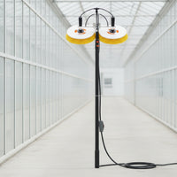 Photovoltaic Panel Cleaning Machine with Dual Brushes Electric Photovoltaic Panel Cleaning Brush Kit Self-Priming twinBrush Cleaner for Professionals
