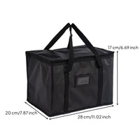 Soft-Sided Cooler Bag with Window Portable Insulated Cooler Tote Bag Collapsible Insulated Tote Leakproof for Caterers, Picnics