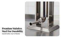 Manual Sausage Stuffer Commercial Grade Stainless Steel Sausage Filler