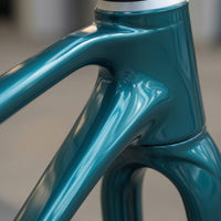 Shiny 27.5-Inch Mountain Bike Frame Lightweight Mountain Bicycle Frame Reinforced Modern for Trail Riding