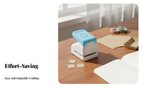Labor-Saving Postage Stamp Punch Easy to Use Postage Stamp Craft Punch Simple Operation for Students, Scrapbookers, Journaling, Card Making
